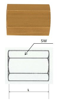 Rectus (MU 26) G 3/4 csatlakozású menetes karmantyú termék fő termékképe